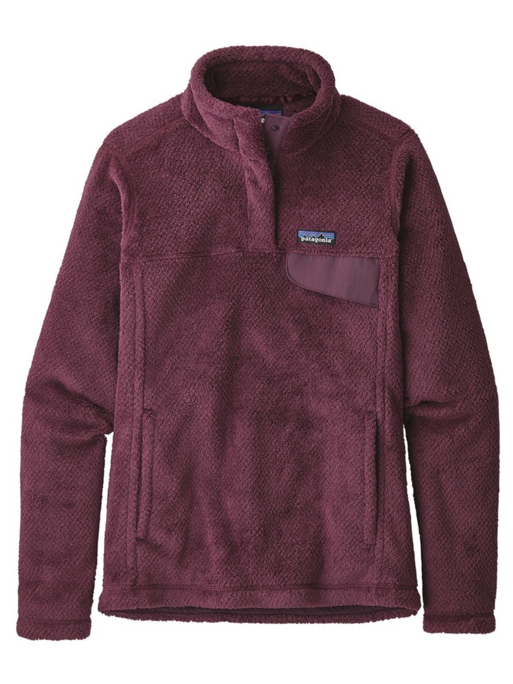 Patagonia Re Tool Snap T Pullover in Deep Plum Size Medium